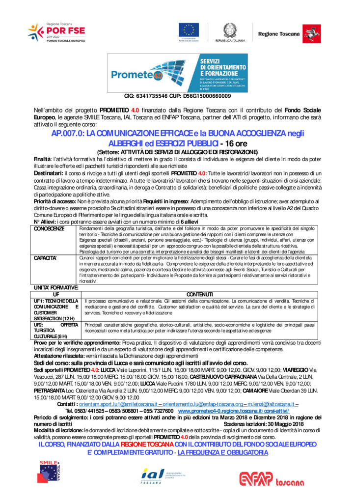 thumbnail of Def LUCCA AP.007 COMUNICAZIONE EFFICACE 2018 REV 3 PIO