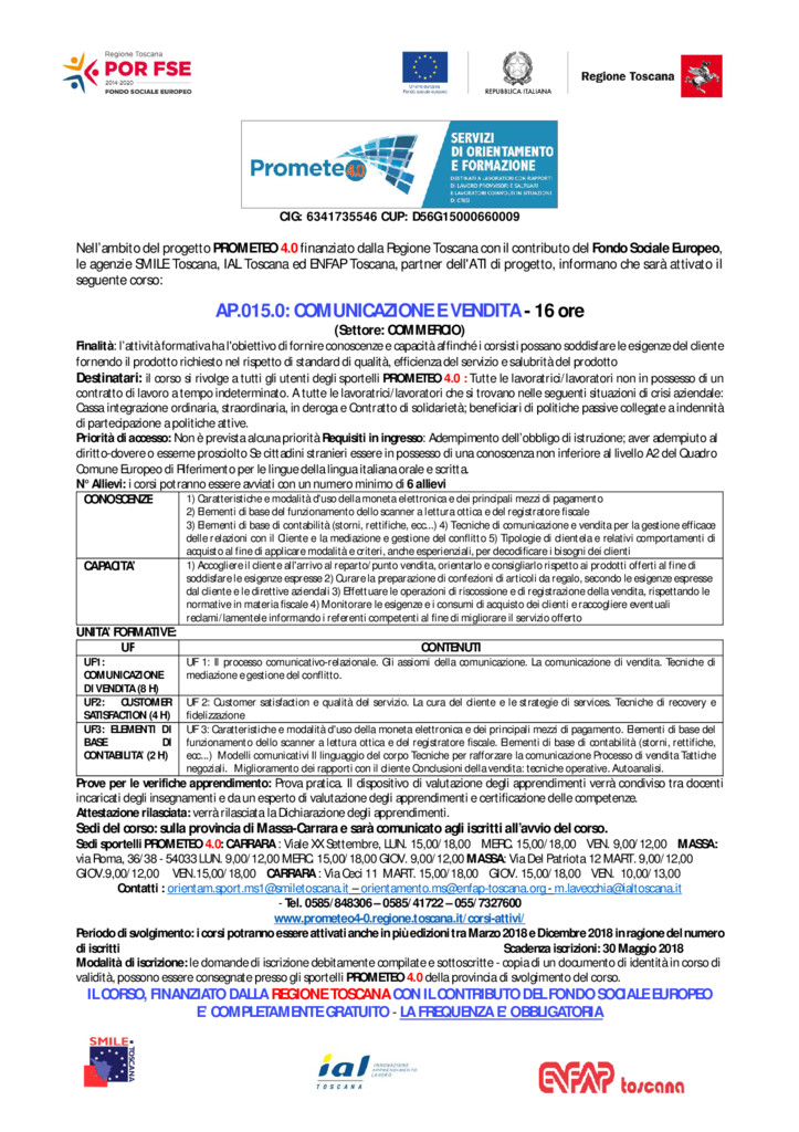 thumbnail of Def MASSA AP.015 COMUNICAZIONE DI VENDITA 2018 REV 3 PIO