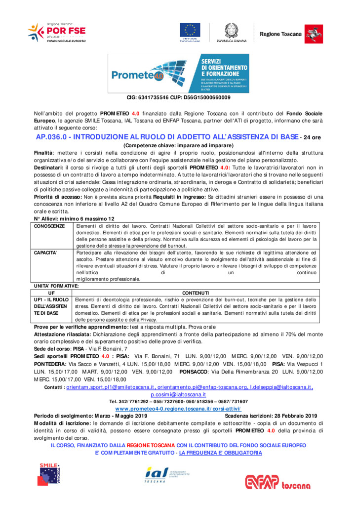 thumbnail of AP 036 – ASS di BASE PROMETEO PISA 2019