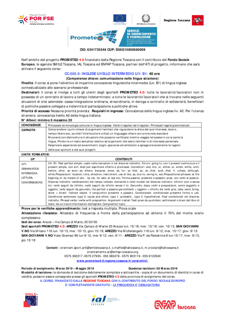 thumbnail of AREZZO cc 005 – INGLESE LIV B1 – 2019 rev 2
